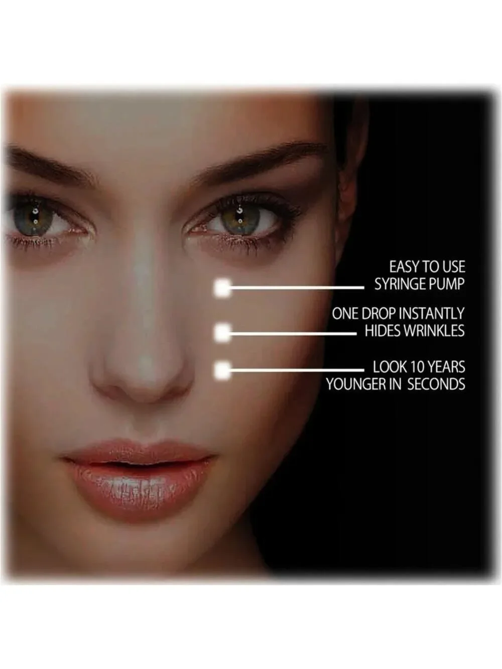 INSTANT FACELIFT 24K LUXURY CAVIAR 60 SECOND MAKEOVER COLLAGEN & HYALURONIC ACID